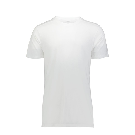 [FTSCUBWH-AS-LOGO1] Decker Men's Tri-Blend T-Shirt - Short Sleeve (Adult S, White, Logo 1)