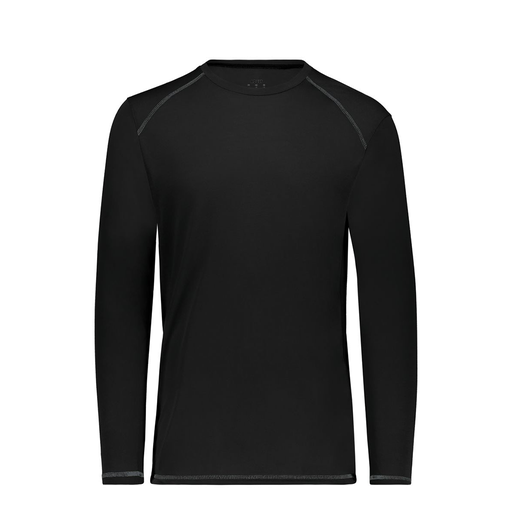 [6846.080.S-LOGO1] Youth SoftTouch Long Sleeve (Youth S, Black, Logo 1)