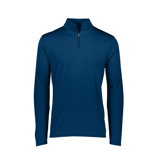 [FTLQFLNV-FAXS-LOGO2] Ladies Flex-Lite 1/4 Zip Shirt (Female Adult XS, Navy, Logo 2)