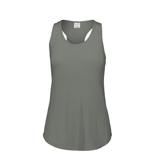 [FT0TUBGY-FAS-LOGO1] Ladies Tri Blend Tank Top (Female Adult S, Gray, Logo 1)
