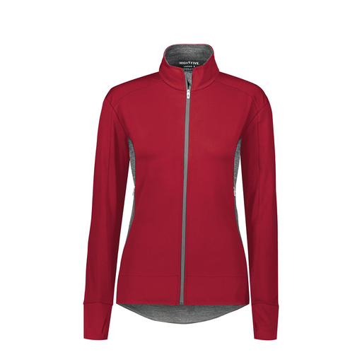 [371263.H72.S-LOGO2] Girls FreeForm Jacket (Female Youth S, Red, Logo 2)