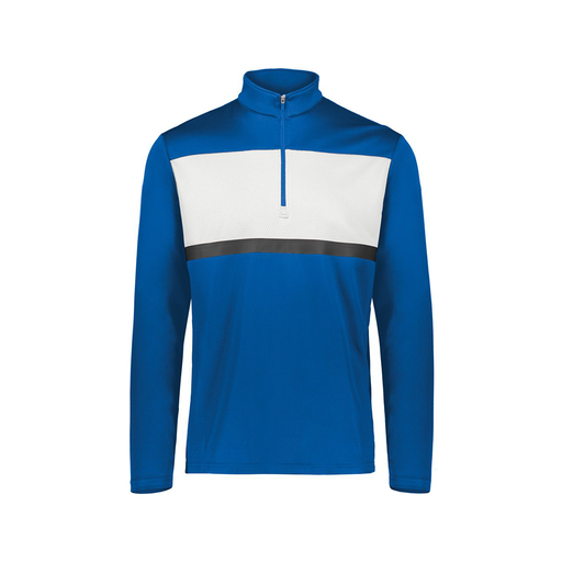 [222691.280.S-LOGO2] Youth Bold 1/4 Zip Pullover (Youth S, Royal, Logo 2)