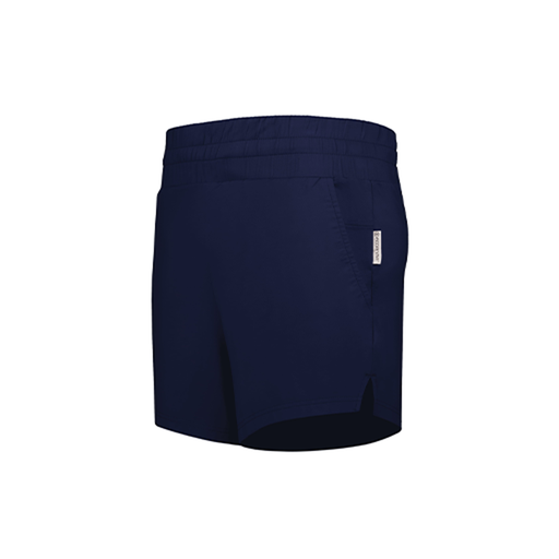 [225705.065.XS-LOGO5] LADIES VENTURA SOFT KNIT SHORTS (Female Adult XS, Navy, Logo 5)