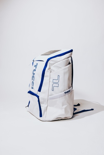 [12842800205T] 35L Team Bat Pack (White/Blue)